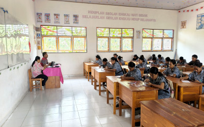 Kegiatan Try Out TKA SMA Negeri 1 Fatuleu 2026